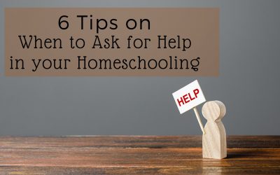 Six Tips on When to Ask for Help in Your Homeschooling