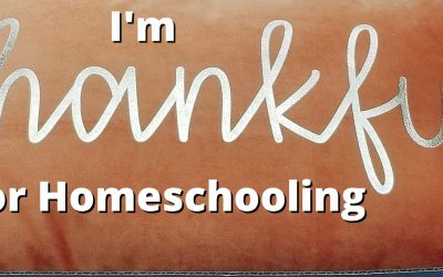 I’m Thankful for Homeschooling…