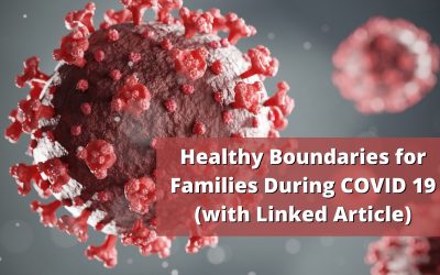 Healthy Boundaries for Families During COVID 19 Linked Article