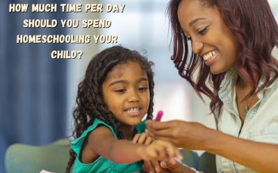 How Much Time Per Day Should You Spend Homeschooling Your Child?